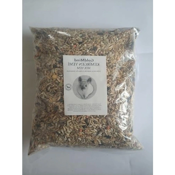 Kemirgen Yemi, 2 Kg, Chinchilla ve Hamster İçin 16 Çeşit