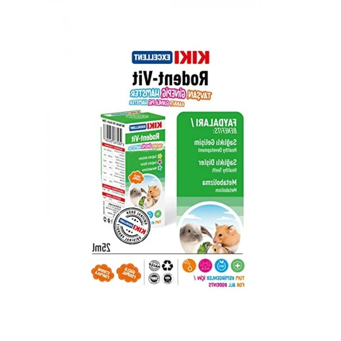 Kemirgen Yemi, 25 ml, Sağlıklı ve Besleyici