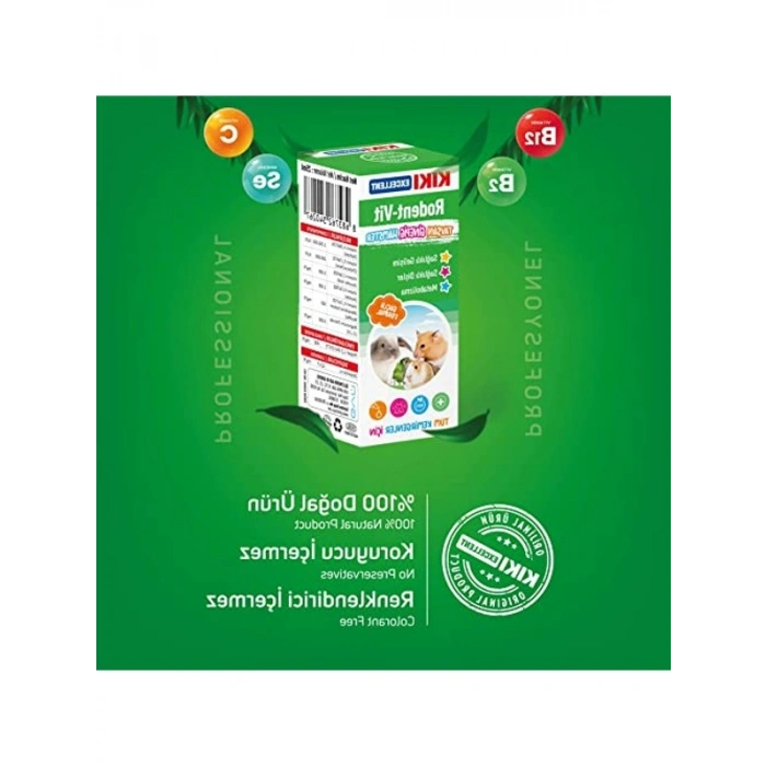 Kemirgen Yemi, 25 ml, Sağlıklı ve Besleyici