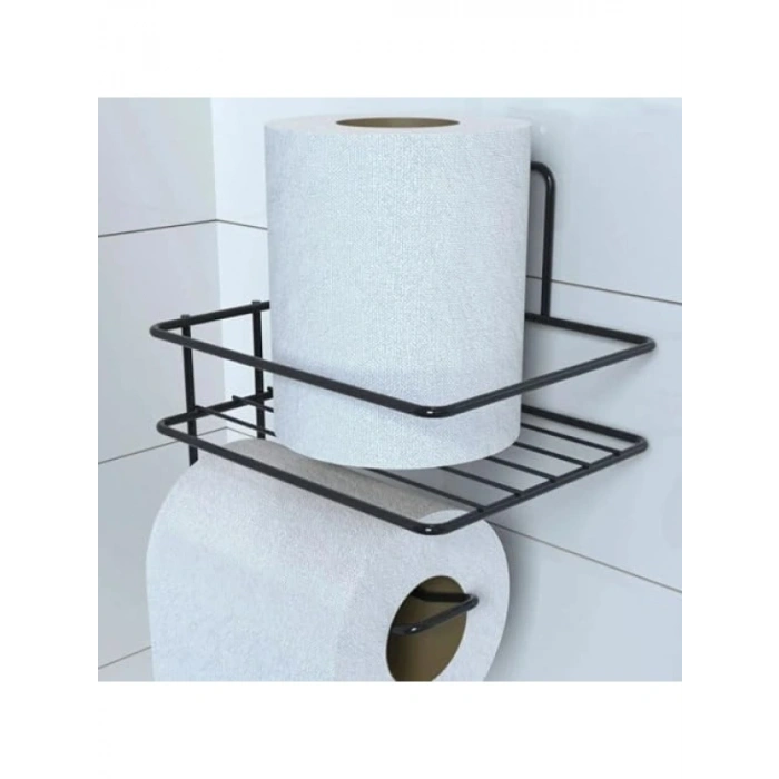 Kendiliğinden Yapışkanlı Tuvalet Kağıdı Tutacağı