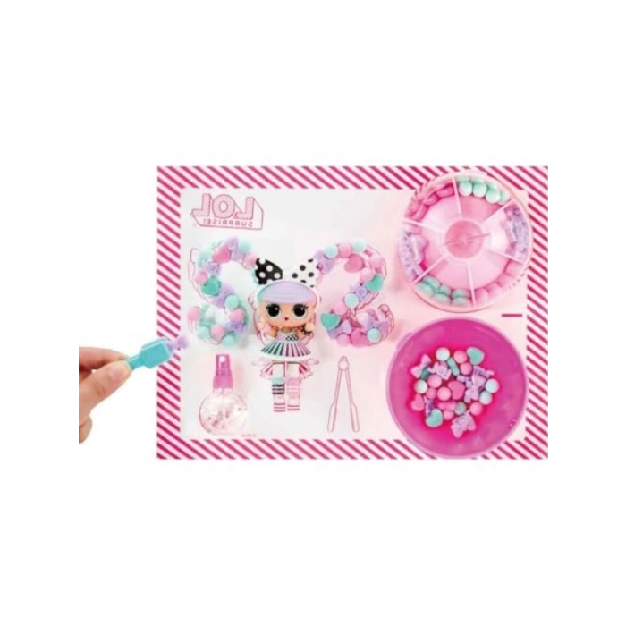 Kendin Yap Saç Boncukları Seti (60+ Parça)