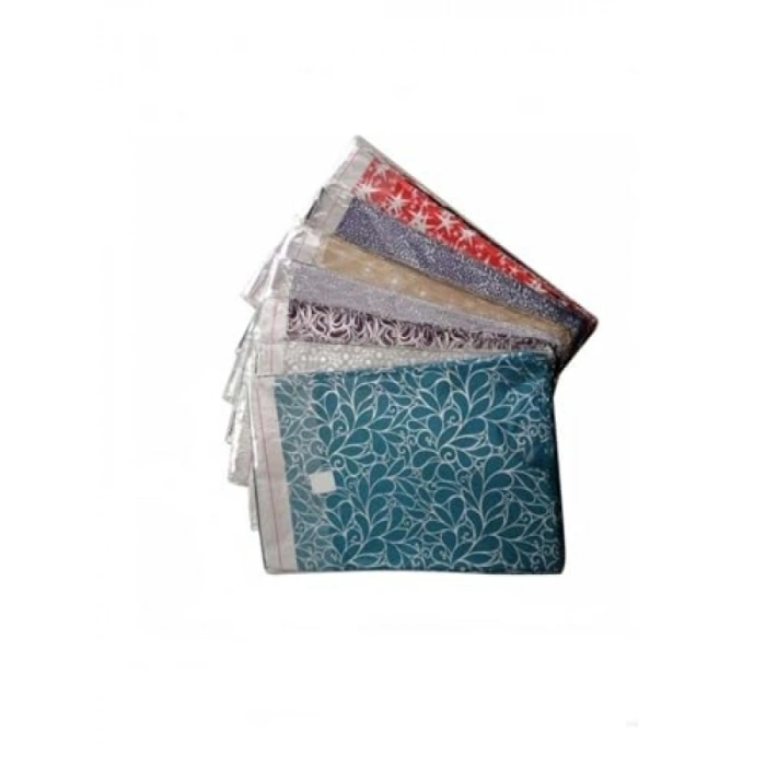 Kendinden Bantlı Renkli Hediye Poşeti - 50 Adet, 35x45 cm