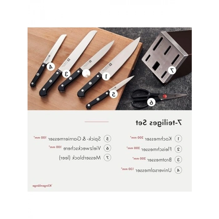 Kendinden Bilemeli Bıçak Seti - 7 Parça