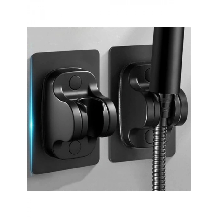 Kendinden Yapışkanlı Ayarlanabilir Duş Başlığı Askısı Seti, 2 Adet