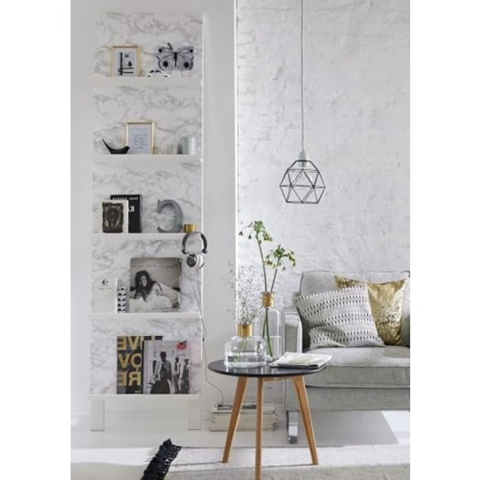 Kendinden Yapışkanlı Folyo, Gri, 45 cm x 2 m