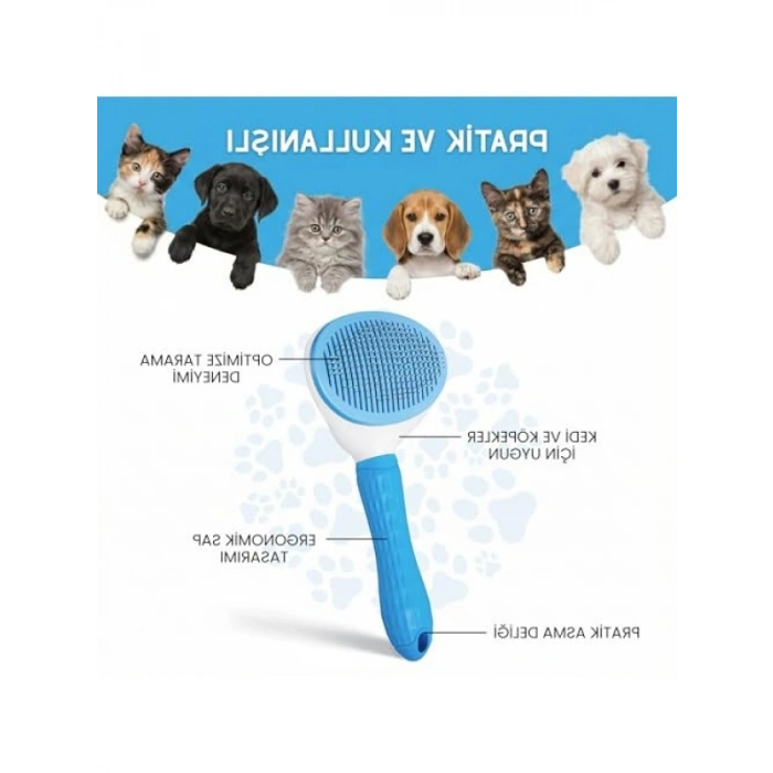 Kendini Temizleyen Kedi Köpek Tarağı, Basmalı Sistem