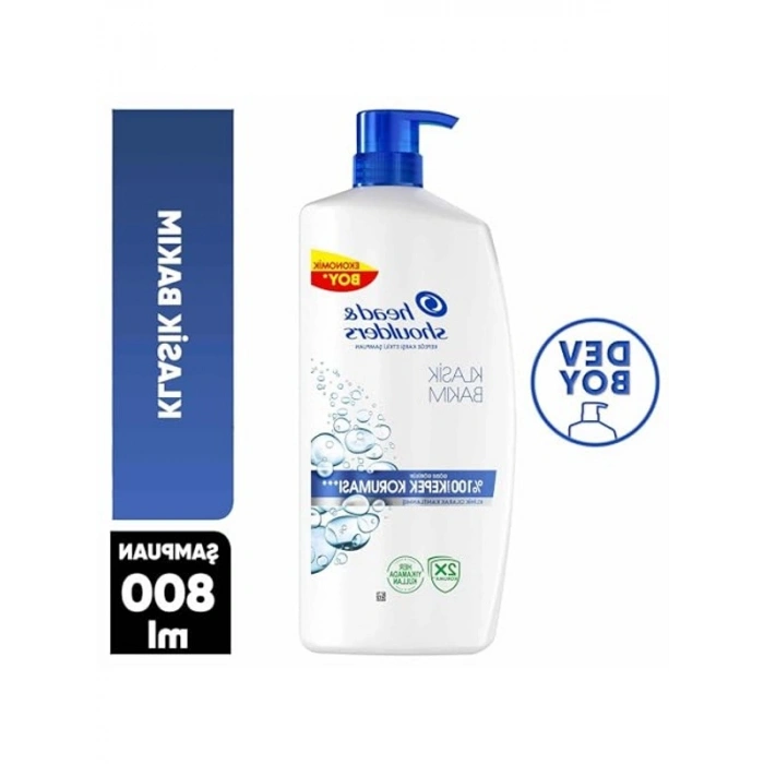 Kepeğe Karşı Etkili 800ml Şampuan, Klasik Bakım Formülü