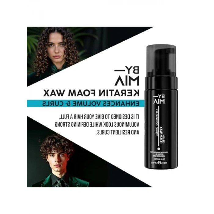 Keratin Özlü Saç Şekillendirici Köpük Wax 150 ml
