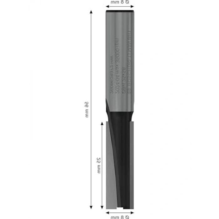 Kesici Aksesuar, 8 mm ve 25.4 mm Boyutları ile Kullanıma Uygun