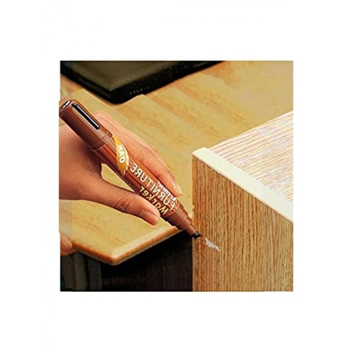 Kesik Uçlu Siyah Mobilya Markörü, 2.0-5.0 mm