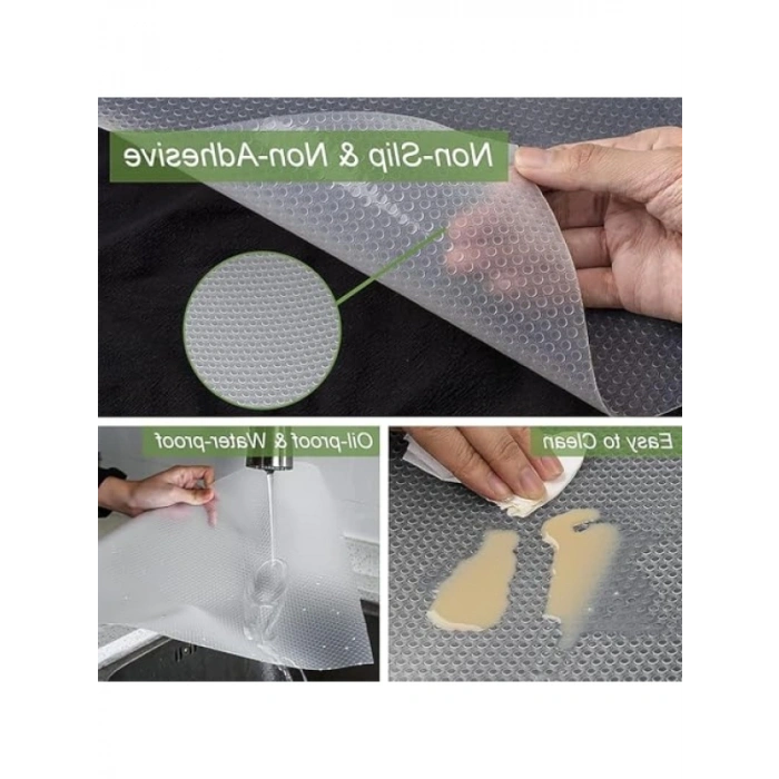 Kesilebilir Eva Pıtırcık Raf ve Çekmece Koruyucu - 10m x 45cm