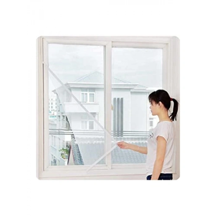Kesilebilir Pencere Sinekliği - Cırt Bantlı 100x150 cm