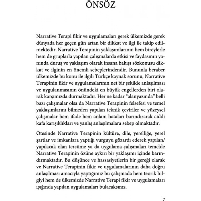 Ketebe Yayınları Narrative Terapi Uygulamaları - Mehmet Dinç - Eren Murat Dinçer