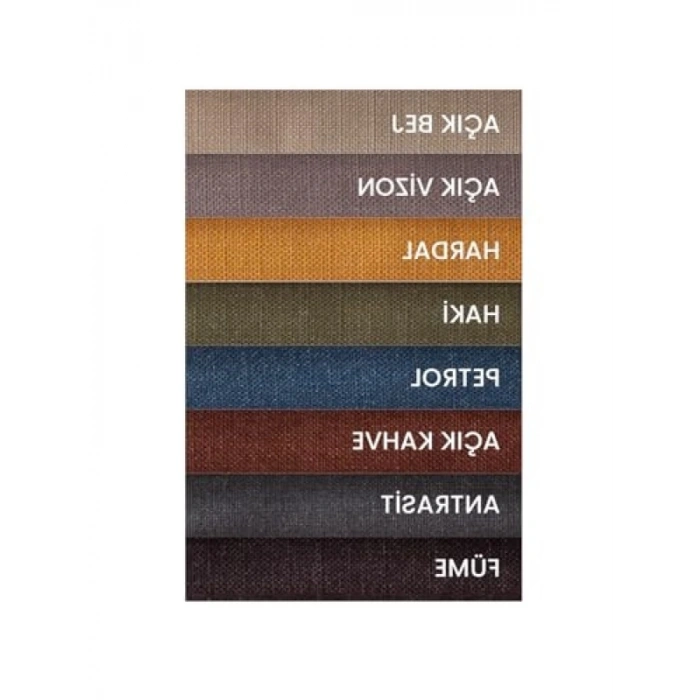 Keten Dokulu Masa Örtüsü – Açık Vizon, 140x260 cm