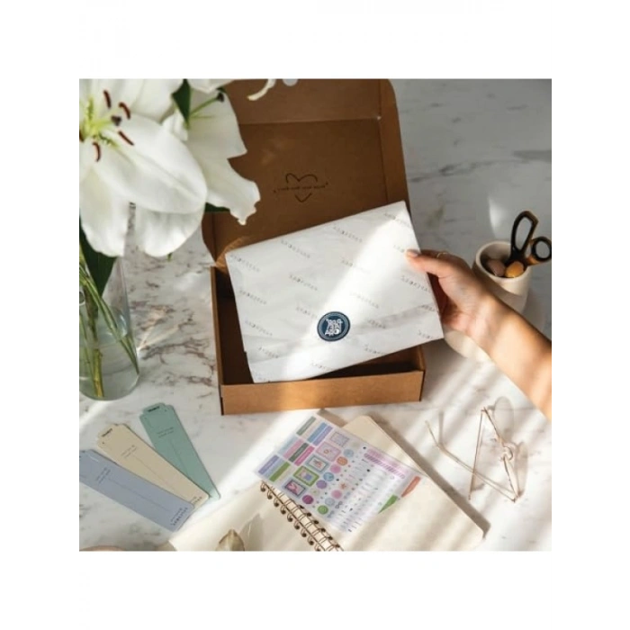 Keten Kapaklı A5 Spiralli Not Defteri, Çizgili, Yeşil