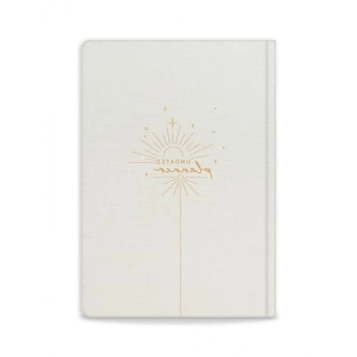 Keten Kılıflı A5 Süresiz Planlayıcı Ajanda