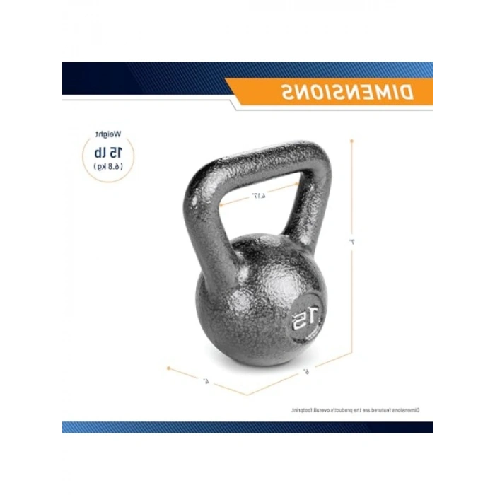 Kettlebell Ağırlık Seti, 10-55 lbs Arası