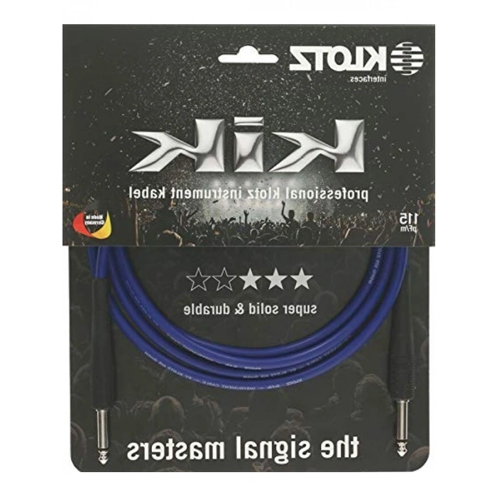 KIK Enstrüman Kablosu Mavi 3m