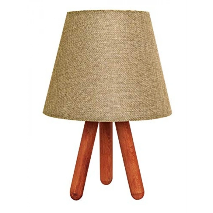 Kilim Desenli Tripod Abajur Masa Lambası, Şık Tasarım