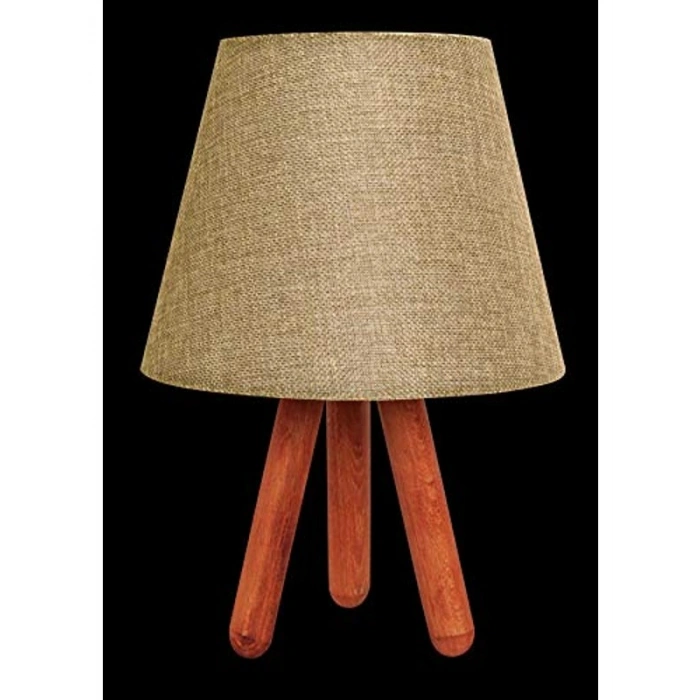 Kilim Desenli Tripod Abajur Masa Lambası, Şık Tasarım