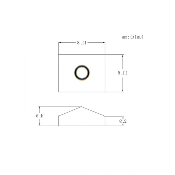 Kilitleme Somunu, Gri Renk, Floyd Rose Üst Eşik