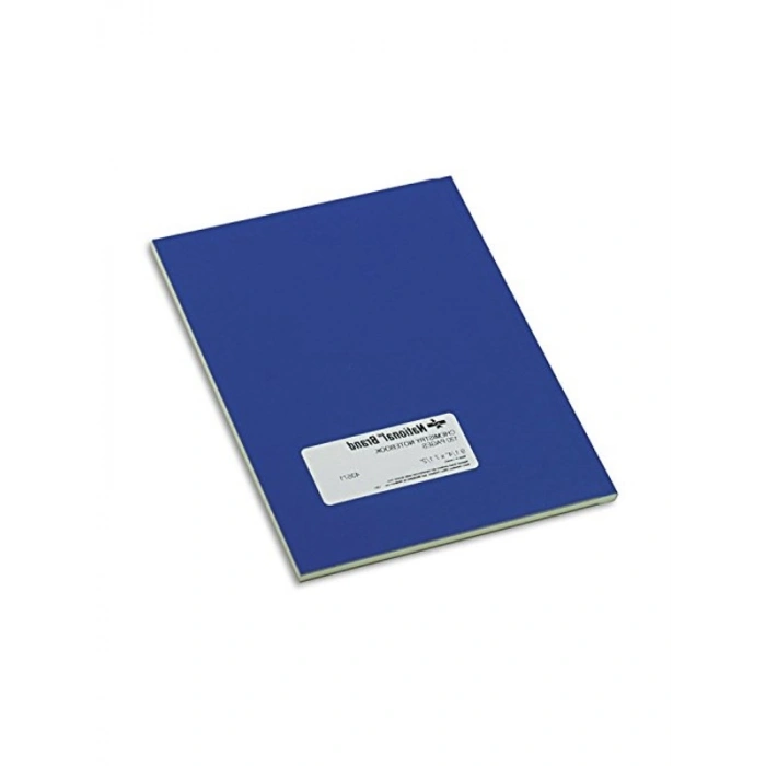 Kimya Defteri, Dar Çizgi, Mavi Kapak, 23,5 cm x 19 cm, 60 Numaralı Sayfa (43571)