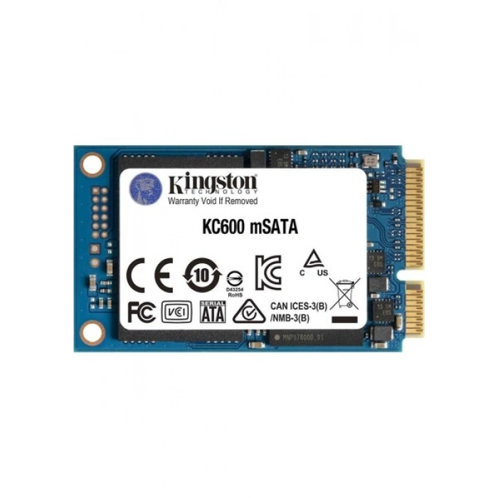 Kingston 256GB KC600 550-500MB-S Msata SSD SKC600MS-256G Harddisk