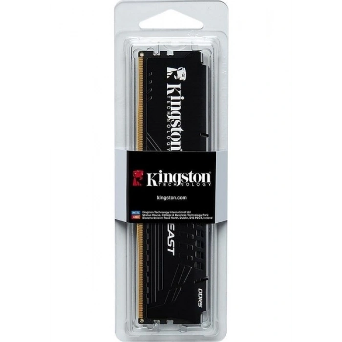Kingston 32GB 6000MHZ Ddr5 CL30 Dımm Beast Black Expo KF560C30BBE-32TR Masaüstü Ram