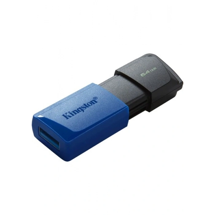 Kingston DTXM-64GB 64GB USB3.2 Gen 1 DataTraveler Exodia M (Black + Blue) Flash Bellek