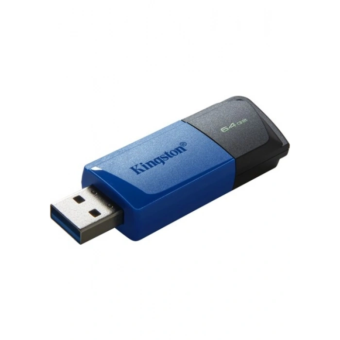 Kingston DTXM-64GB 64GB USB3.2 Gen 1 DataTraveler Exodia M (Black + Blue) Flash Bellek