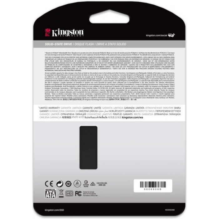 Kingston Kc600 512GB 550MB-520MB SATA3 SSD