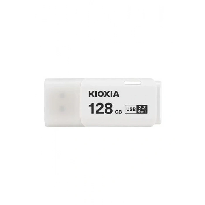 Kioxia 128GB U301 Beyaz USB 3.2 Gen 1 Flash Bellek Hızlı Veri Transferi İçin Uygun