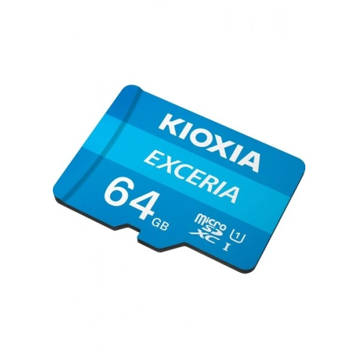 Kioxia 64GB Exceria Micro SDXC UHS-1 C10 100MB/sn Hafıza Kartı (LMEX1L064GG2)