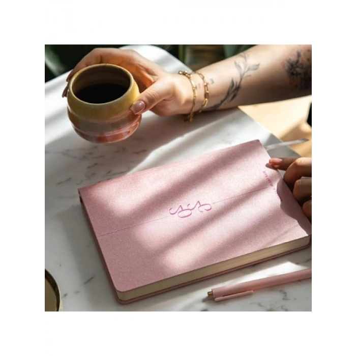 Kir ve Suya Dayanıklı Pembe A5 Haftalık Ajanda 2026