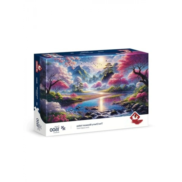Kiraz Çiçeği Vadisi Puzzle - 1500 Parça