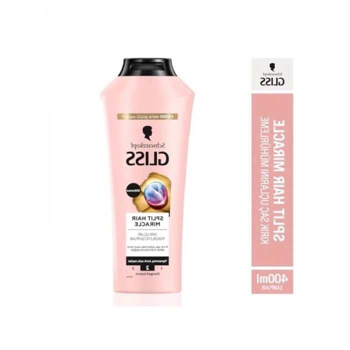 Kırık Uçları Mühürleyen Silikonsuz Şampuan 400ml