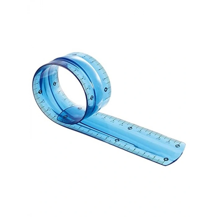 Kırılmaz Esnek Cetvel 30 cm Farklı Renk Seçenekleri