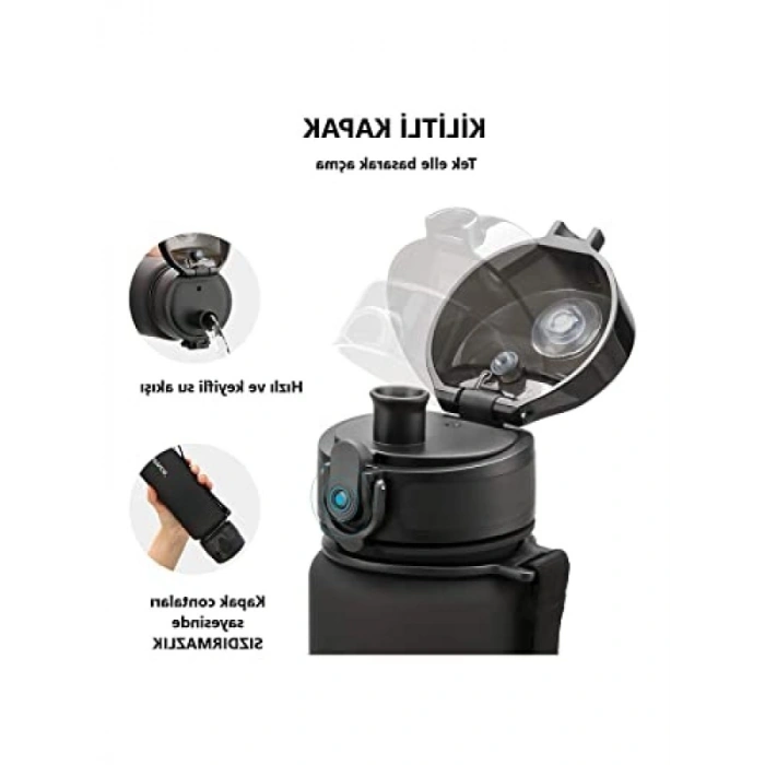 Kırılmaz Kapaklı Tritan Matara, 650 ml