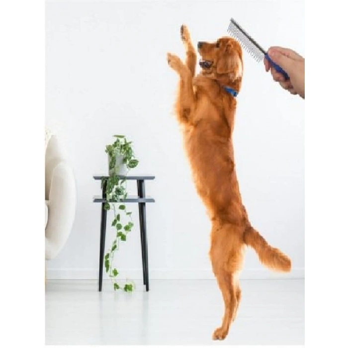 Kırılmaz Metal Dişli Tüy Açıcı Tarağı