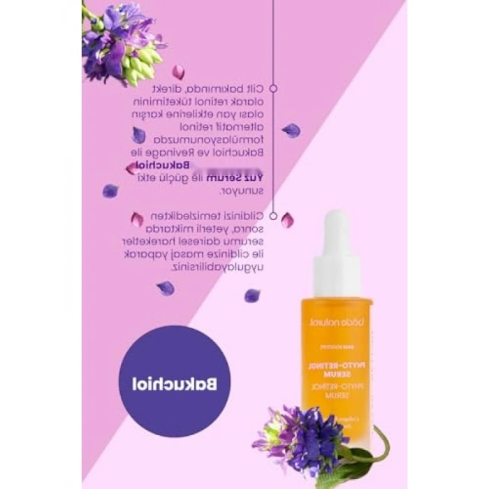 Kırışıklık Karşıtı Bakuchiol Phyto Retinol Yüz Serumu - 30 ml