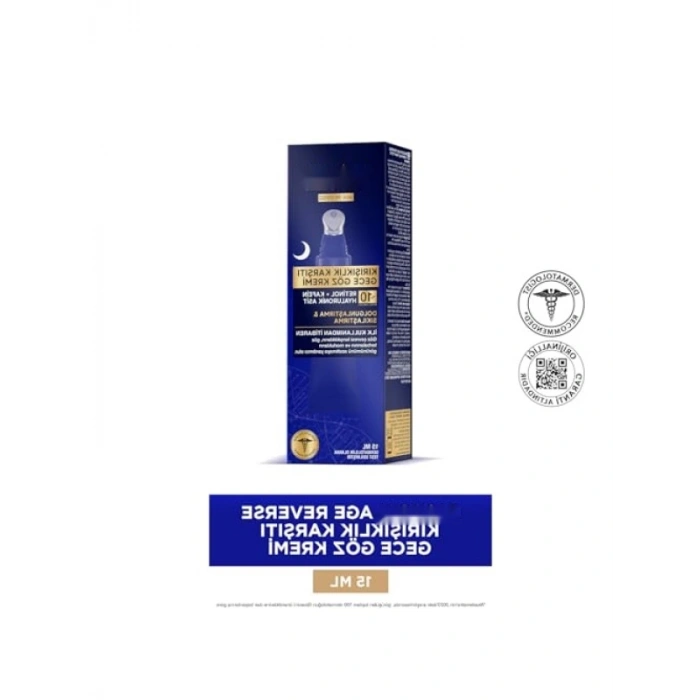 Kırışıklık Karşıtı Gece Göz Kremi - 15ml