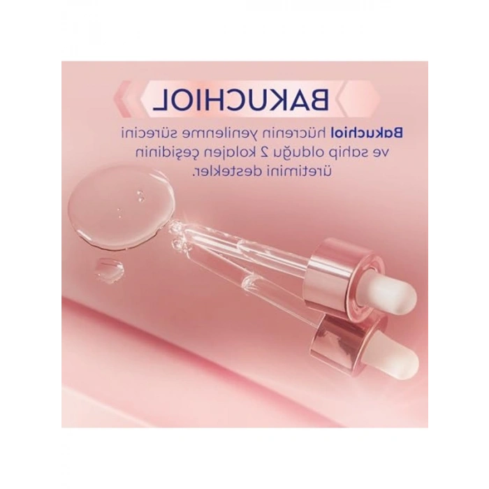 Kırışıklık Karşıtı Gece Kremi, 50 ml Bakuchiol ve Hyaluronik Asit İçerir