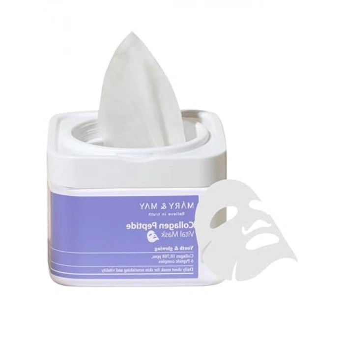 Kırışıklık karşıtı maske, kolajen peptit içerir, 400 gr