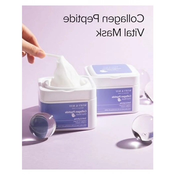 Kırışıklık karşıtı maske, kolajen peptit içerir, 400 gr