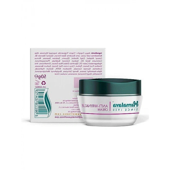 Kırışıklık Karşıtı Yüz Kremi, AHA ve E Vitamini İçerikli, 50 ml