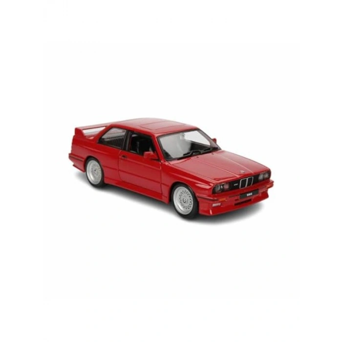 Kırmızı 1:24 Ölçekli BMW M3 Model Araba, Koleksiyonluk