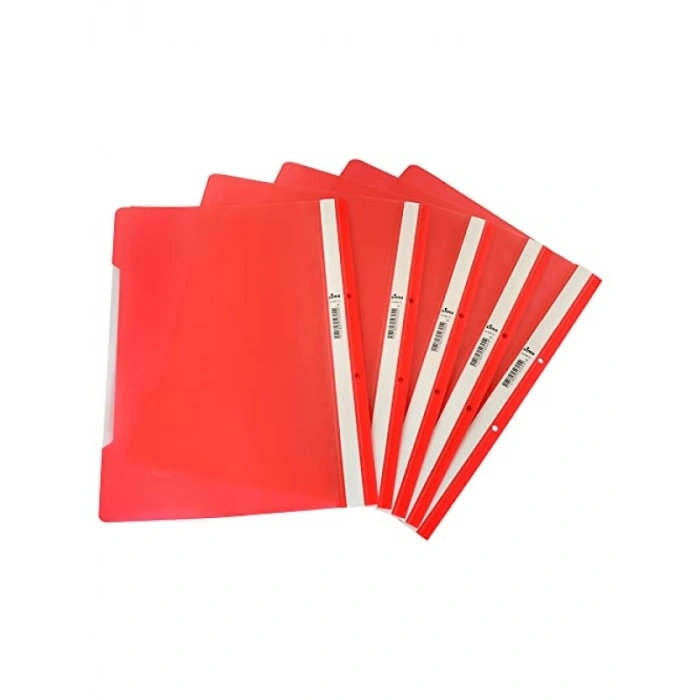 Kırmızı A4 Telli Dosya 50li Paket