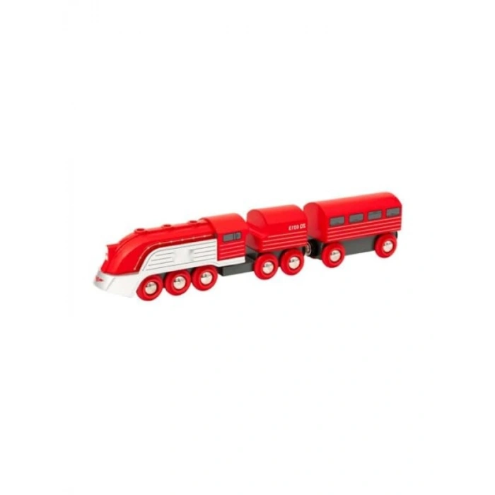 Kırmızı Buharlı Tren Oyuncağı