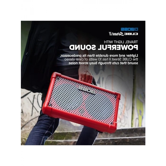 Kırmızı Cube Street II, taşınabilir ses sistemi