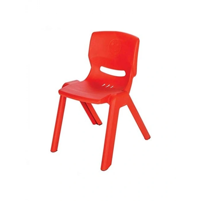Kırmızı Happy Sandalye, 100 kg Taşıma Kapasitesi